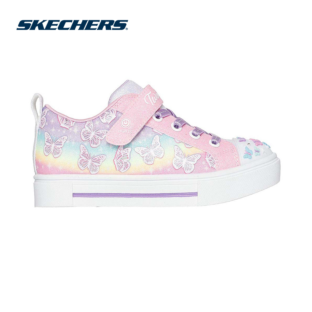 Skechers สเก็ตเชอร์ส รองเท้าเด็กผู้หญิง Girl Twinkle Sparks Twinkle Toes Shoes - 314813L-LPMT