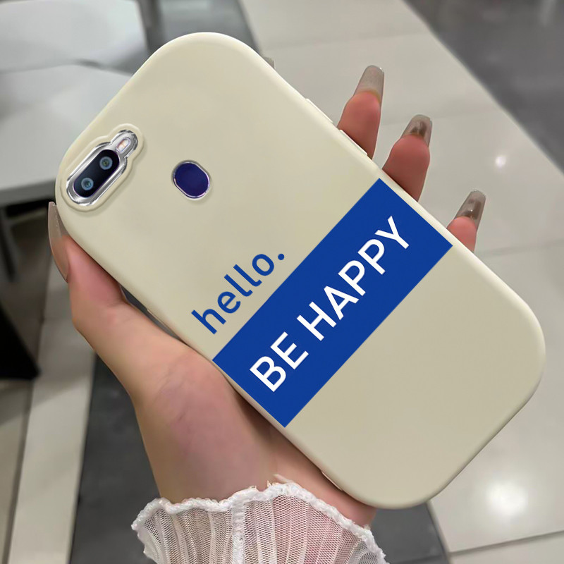 เคสสำหรับ OPPO F9 Pro A7X A9 2019 A9X Realme 2 Pro Realme U1 เคสโทรศัพท์คําบุคลิกภาพกันกระแทกกลมและอ