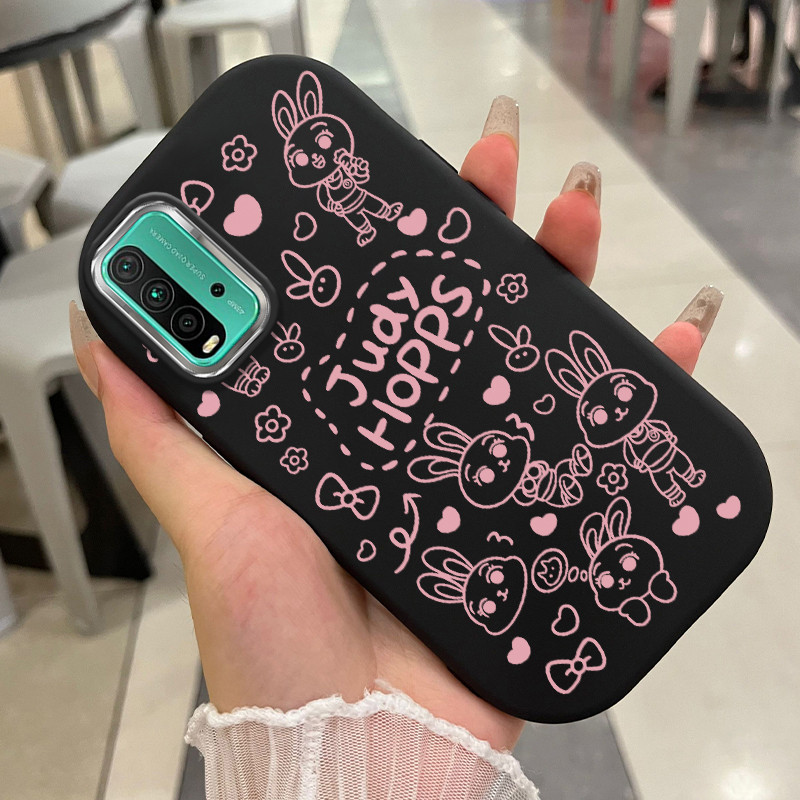 เคสสำหรับ Xiaomi Redmi 9T 9 Power เคสโทรศัพท์กระต่ายจิ้งจอกกันกระแทก