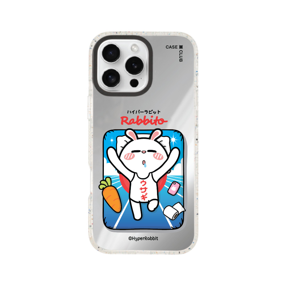 CaseClub เคสไอโฟน เคส กระจก Hyper Rabbit Rabbito