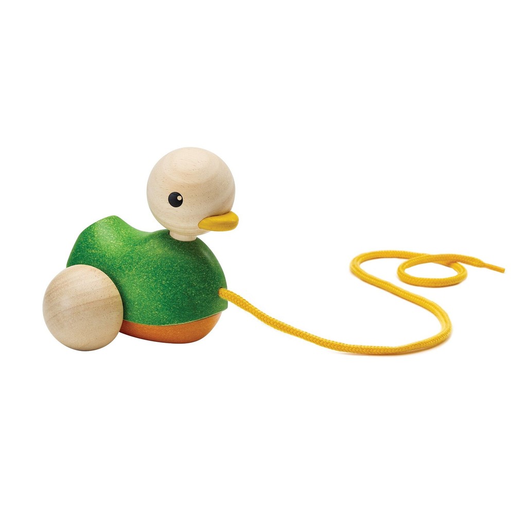 PlanToys ของเล่นไม้ 5907 Pull-Along Duck เป็ดลากจูง เสริมพัฒนาการ สำหรับเด็กอายุ 12 เดือน ขึ้นไป — صورة 4