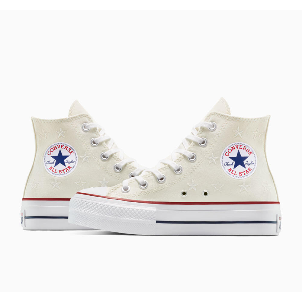 CONVERSE รองเท้า CTAS LIFT ARCHIVE STARS HI WHITE ผู้หญิง A15538CF_F5WTXX ราคา ถูกที่สุด ดีลบีเคเค แกลเลอรีภาพที่ 4