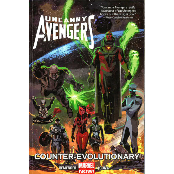 BBW หนังสือ Uncanny Avengers 'Counter-Evolutionary' ISBN: 9780785192374