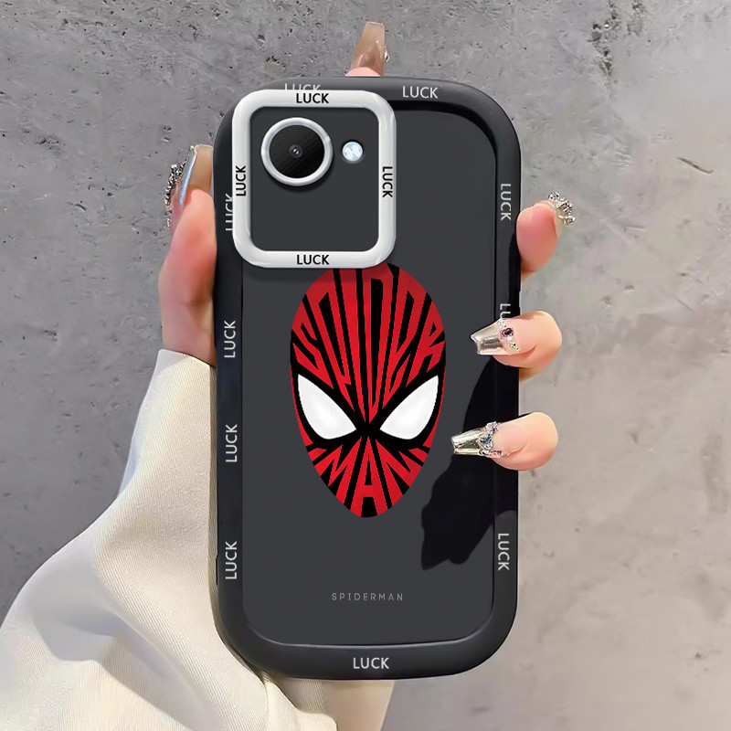 เคสสำหรับ Realme C30 C30s Narzo 50i Prime เคสโทรศัพท์ฮีโร่อนิเมะกันกระแทกป้องกันการตก - รูปที่ 3