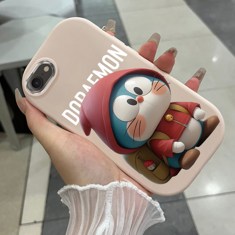เคสสำหรับ iPhone 6 Plus 6s Plus 7 Plus 8 Plus X Xs Max Xr 11 Pro Max เคสโทรศัพท์แมวน่ารักกันกระแทกกลมและอ้วน