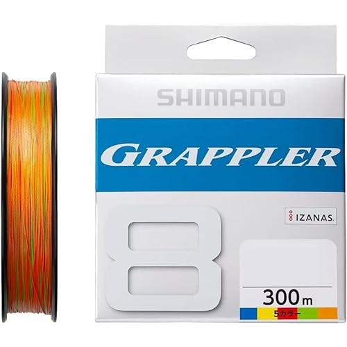 Shimano Grappler 8 Pe 300M Ld-A71U 5 สี X 10M เบอร์ 1
