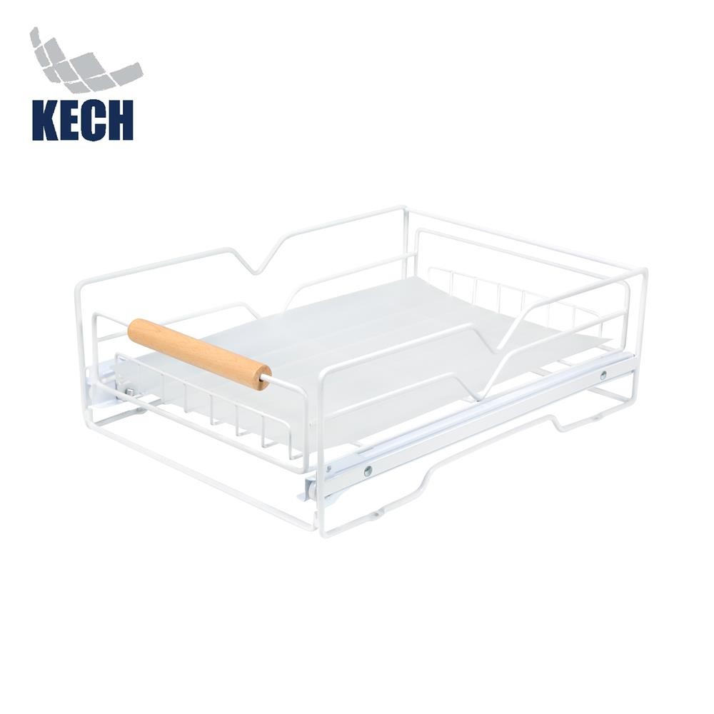KECH ตะกร้าอเนกประสงค์ในตู้ครัวมีรางเลื่อน INSPACE จัดส่งโดย HomePro