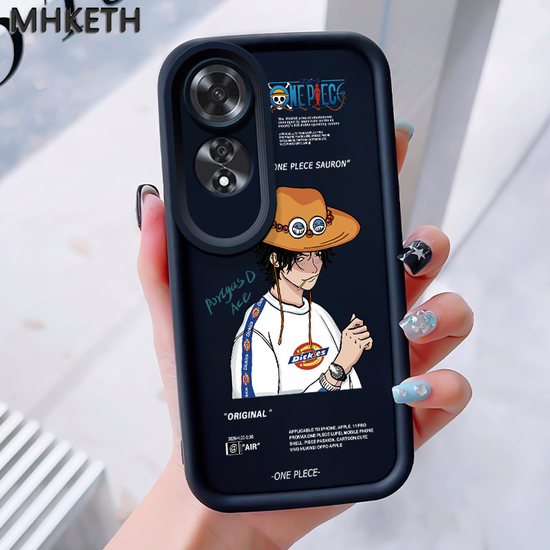 เคสสำหรับ OPPO A60 4G เคสโทรศัพท์รูปการ์ตูนเด็กผู้ชายสุดเท่ห์
