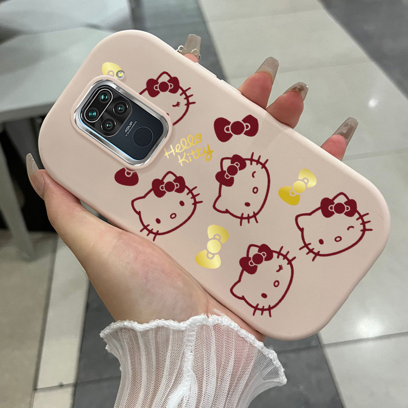 เคสสำหรับ Xiaomi Redmi Note 9 Note 9s Note 9 Pro POCO M2 Pro เคสโทรศัพท์แมวกันกระแทกกลมและอ้วน