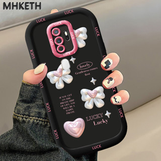 MHKETH เคสสำหรับ OPPO A5 2020 A9 2020 เคสโทรศัพท์รูปโบว์สวยข…