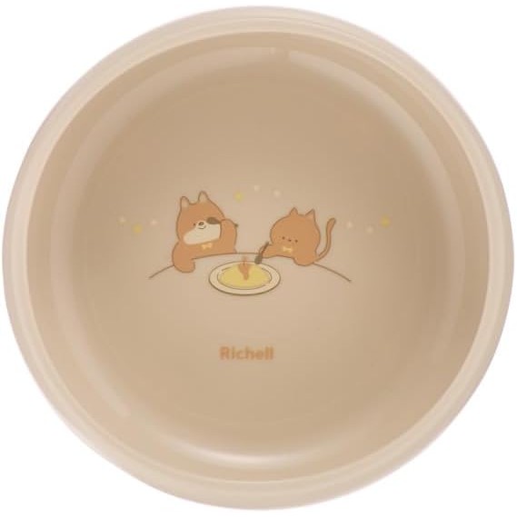 Richell Tri Easy to Scoop Bowl, Medium, 1 Pack, 14.1 fl oz (410 ml), Approx. 12 MonthsDirectly from 