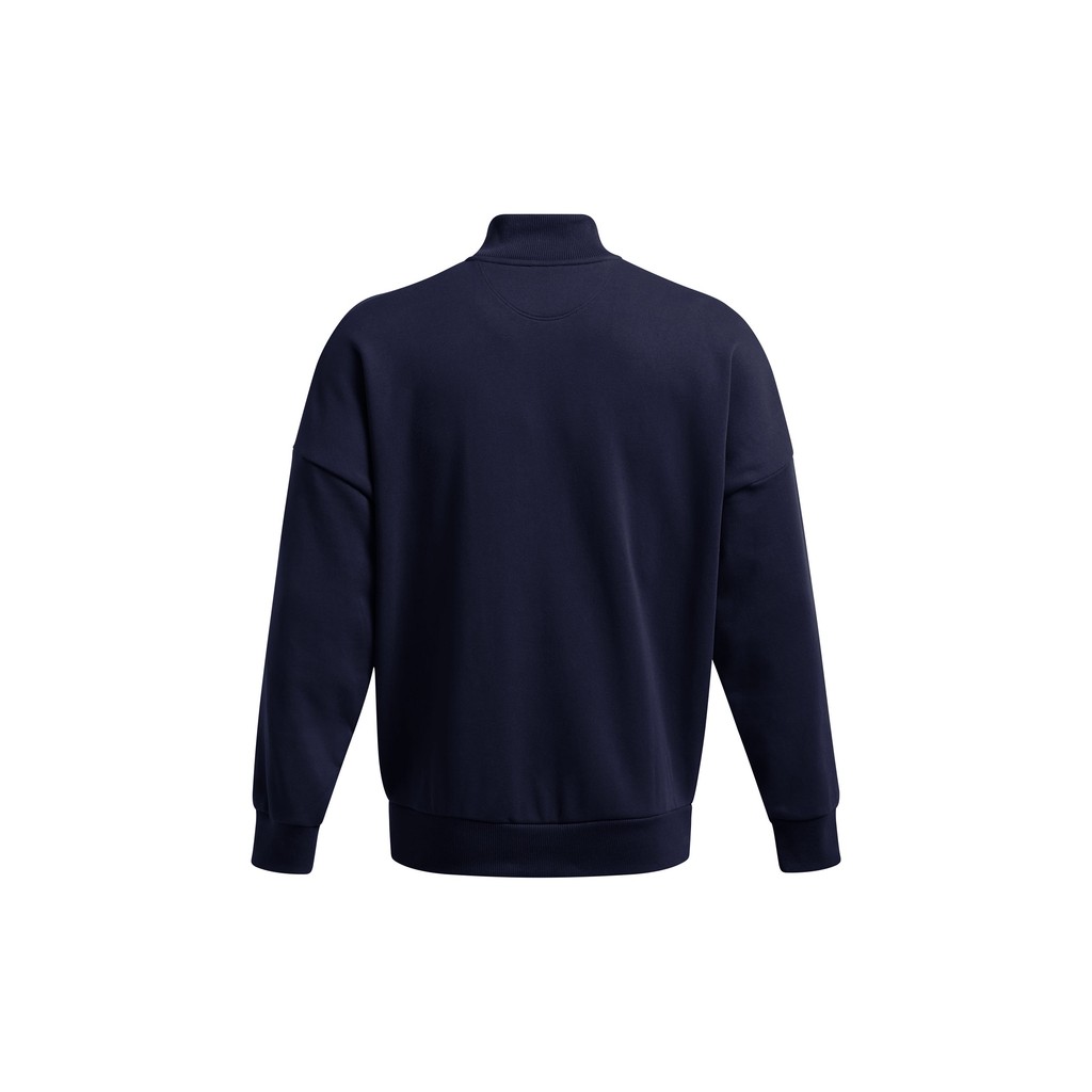 Under Armour เสื้อซิปครึ่งตัวโอเวอร์ไซส์ UA Icon Heavyweight Terry สำหรับผู้ชาย — صورة 5