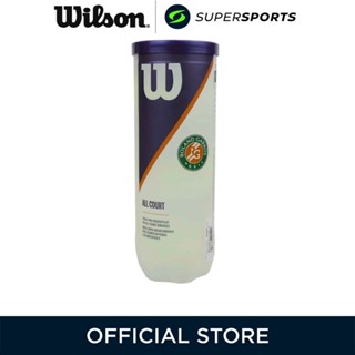 WILSON Roland Garros All Court ลูกเทนนิส (แพ็ค 3 ลูก)