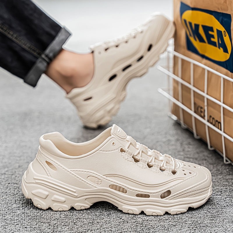 DudleyVictoria66 【เพิ่มสูง 3CM】รองเท้าลุยน้ํา รองเท้ากีฬาพื้นหนา ระบายอากาศ กันลื่น1755252933091 - รูปที่ 4