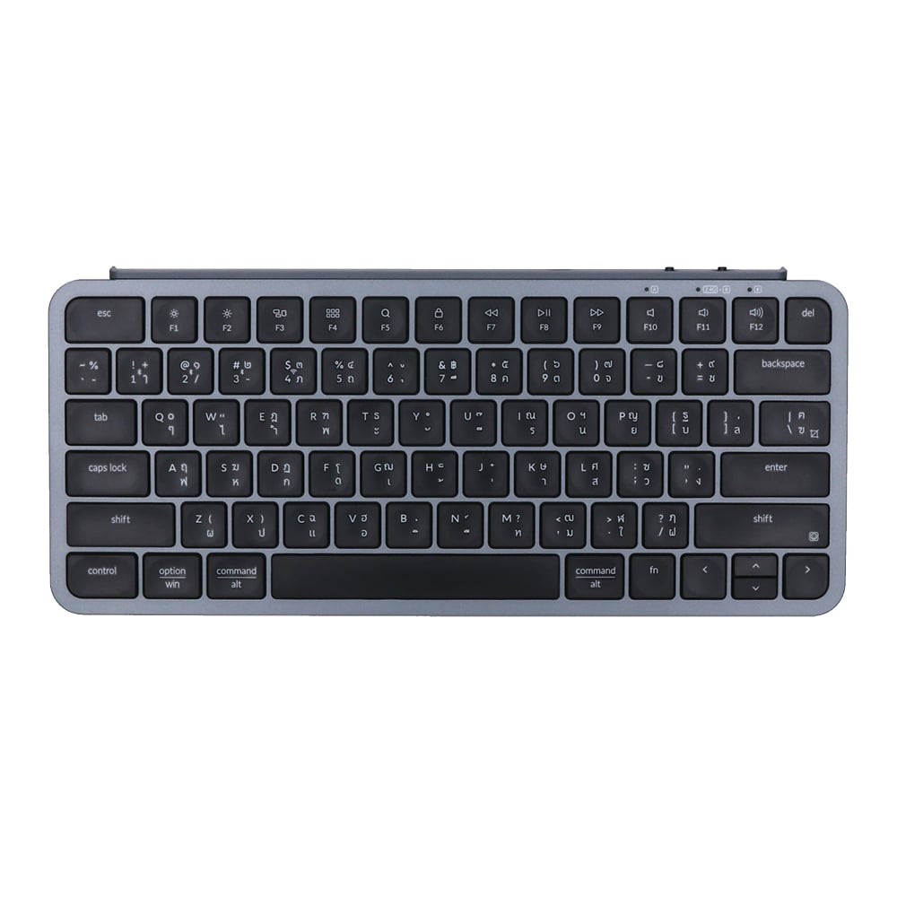 คีย์บอร์ดไร้สาย WIRELESS KEYBOARDKEYCHRON B1 PRO (SPACE GRAY) (SCISSOR SWITCH NON-BACKLIT EN/TH) (B1