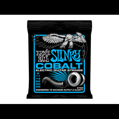 ERNIE BALL ERNIE BALL 2725 สายกีตาร์ไฟฟ้า 08-38 COBALT EXTRA SLINKY
