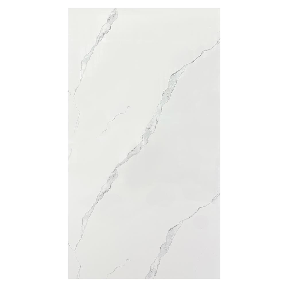 TARA แผ่นตกแต่งผนัง SPC WALL PANEL 122x244 ซม. โอปอล์ ไวท์ จัดส่งโดย HomePro