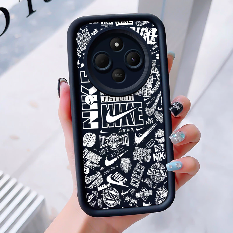 เคสสำหรับ Xiaomi Redmi 14C 4G 14C 5G A3 Pro 4G A4 5G POCO C75 เคสโทรศัพท์แบรนด์อินเทรนด์ซิลิโคนกันกระแทก