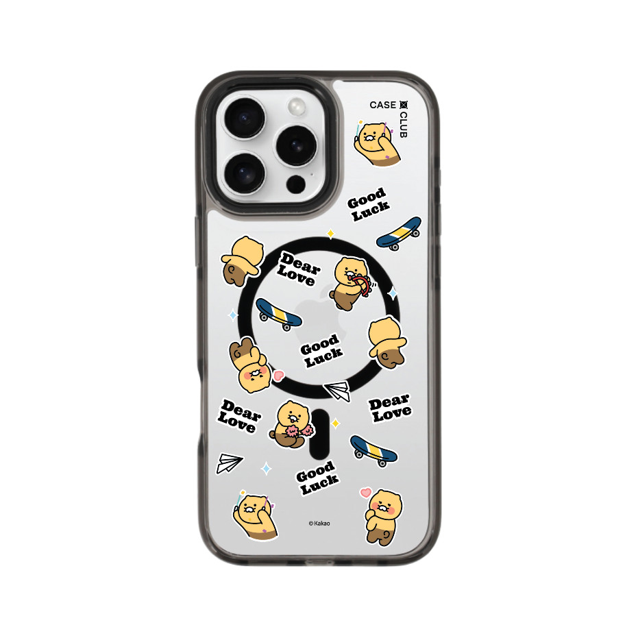CaseClub เคสไอโฟน เคส ขอบสี Kakao Quote Choonsik Sticker
