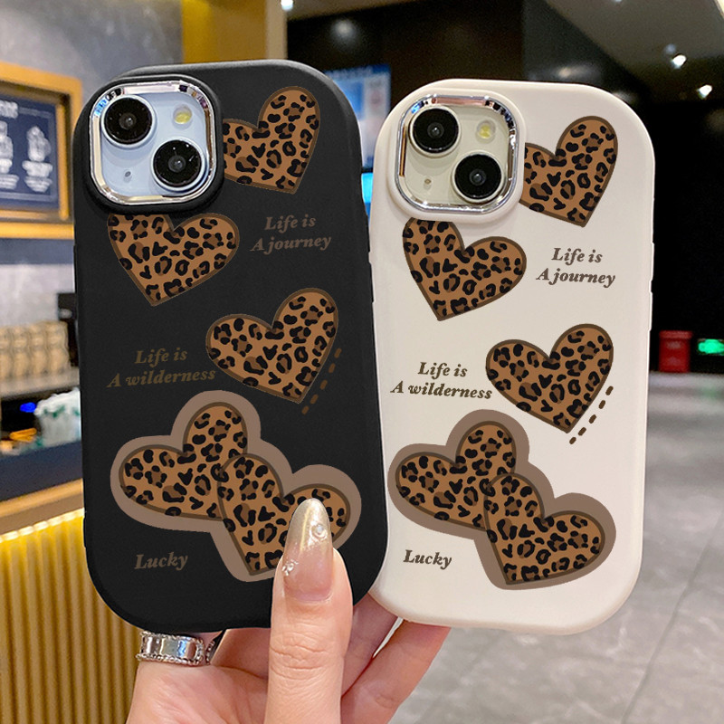 เคสสำหรับ Xiaomi Redmi A3 A3X POCO C61 เคสโทรศัพท์เสือดาวรูปหัวใจกันกระแทกกลมและอ้วน ราคา ถูกที่สุด ดีลบีเคเค แกลเลอรีภาพที่ 5