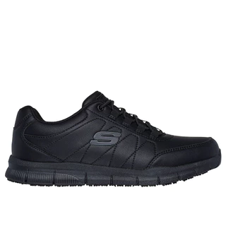 Skechers สเก็ตเชอร์ส รองเท้าทำงานผู้ชาย Men Online Exclusive Nampa Works Shoes - 200272-BLK - Memory Foam