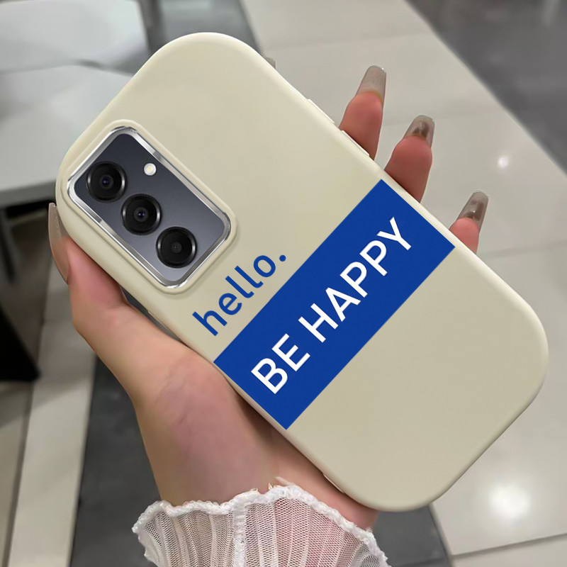 เคสสำหรับ Samsung A16 4G A16 5G เคสโทรศัพท์คําบุคลิกภาพกันกระแทกกลมและอ้วน