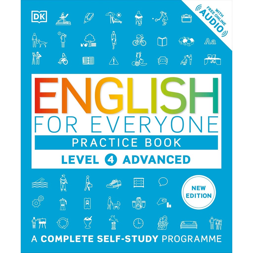 Asia Books หนังสือภาษาอังกฤษ ENGLISH FOR EVERYONE: PRACTICE BOOK LEVE