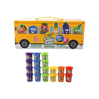 Crayola Silly Scents 2oz School Bus Dough Set เครโยล่า ชุดแป…