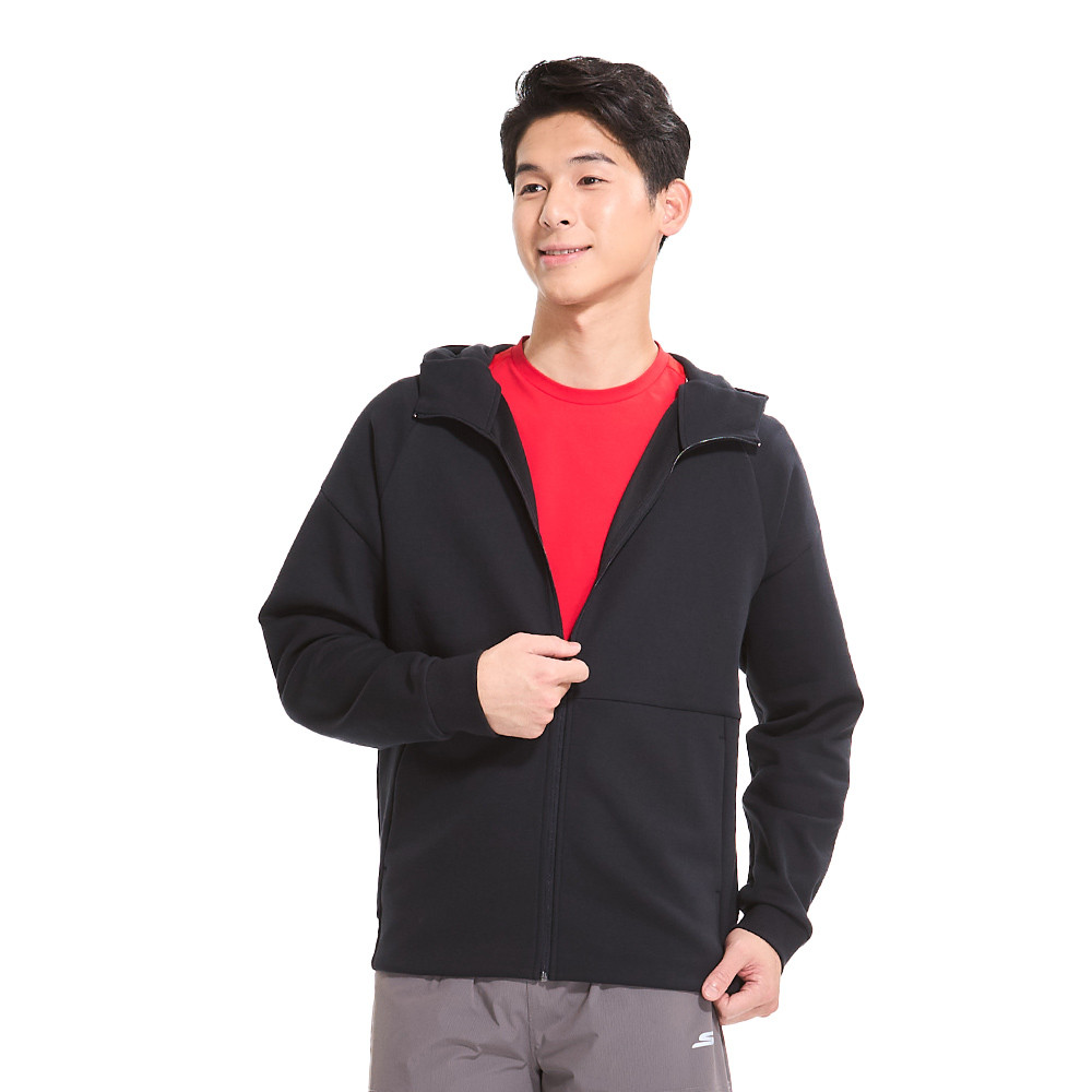 Skechers สเก็ตเชอร์ส เสื้อแจ็คเก็ตมีฮู้ดยูนิเซ็กส์ Unisex Hooded Jacket Apparel – P125U016-0018