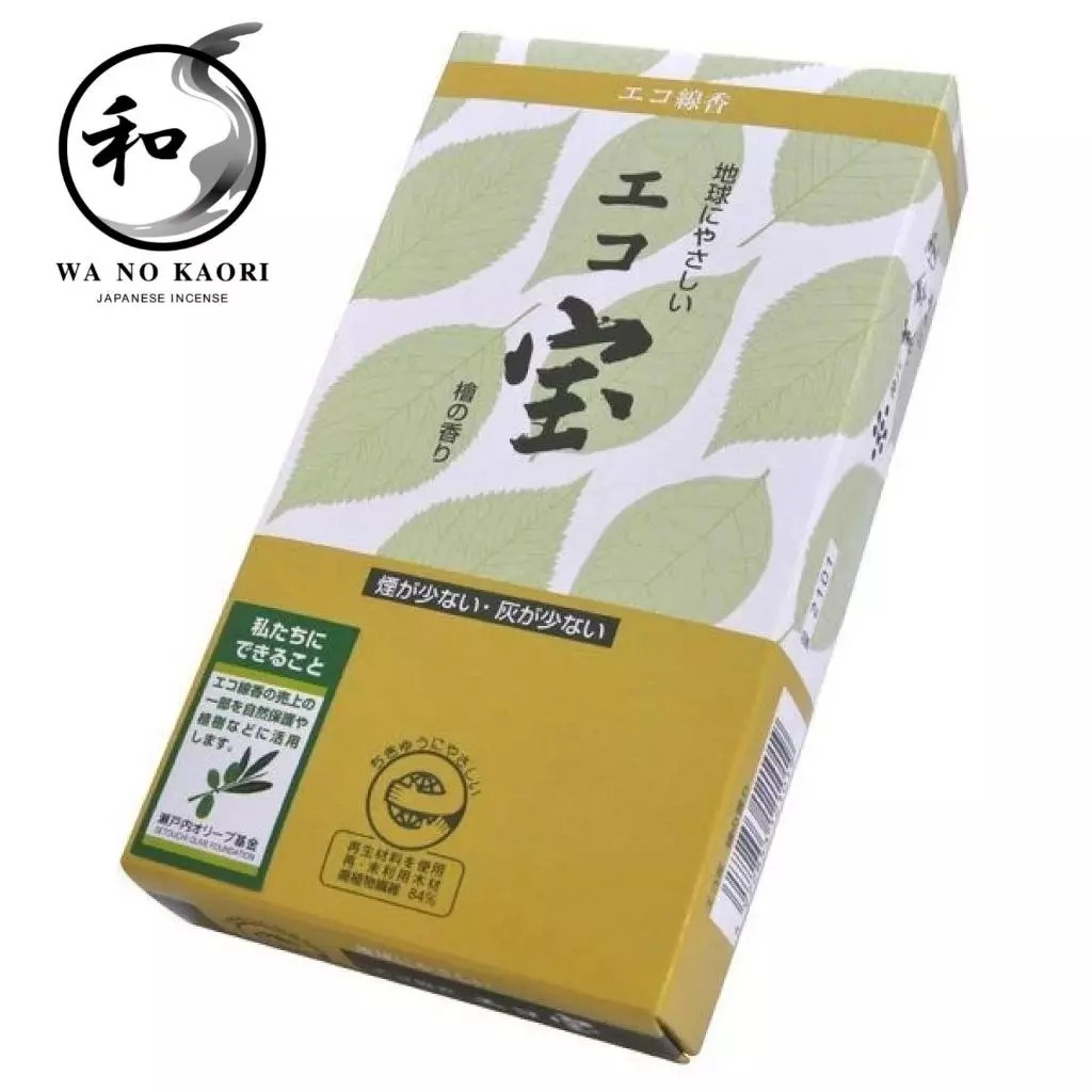 Kunjudo Eco Takara Hinoki Japan Incense ธูปหอม ญี่ปุ่นแท้ นำเข้าจากญี่ปุ่น คุณภาพสูง [Direct from Japan]