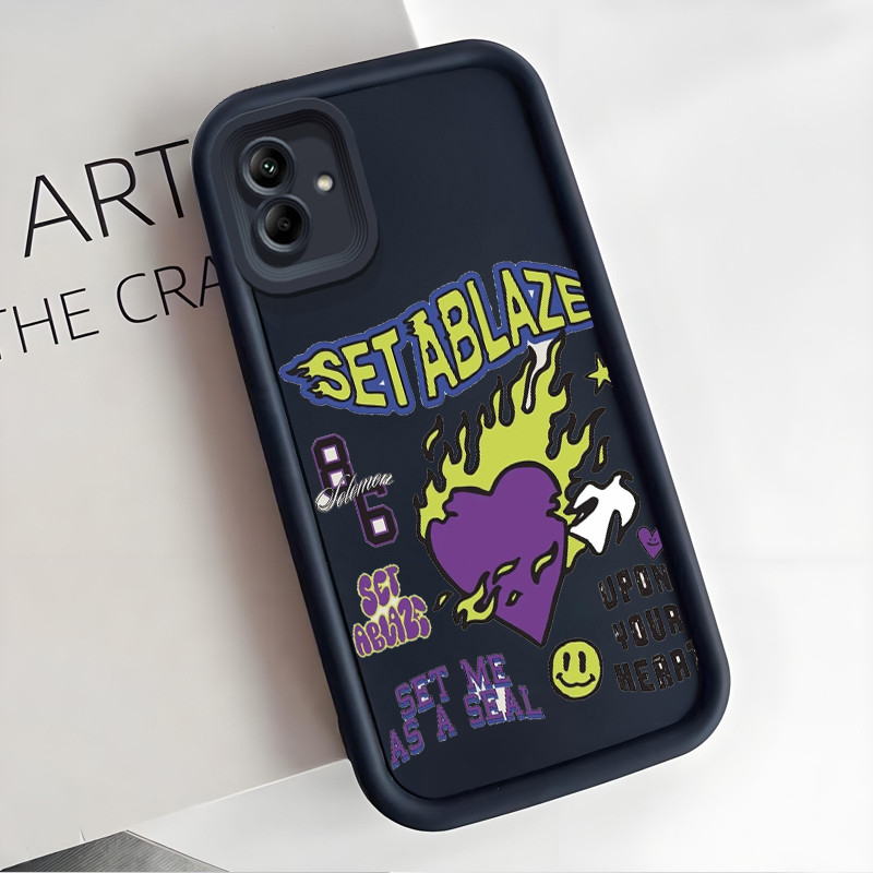 เคสสำหรับ Samsung Galaxy A04 M04 F04 A04E เคสโทรศัพท์รัก