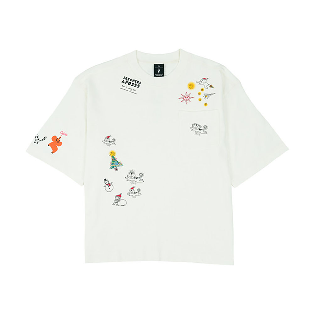 Skechers Unisex Apo Collection เสื้อยืดแขนสั้น รุ่น SL125U566-SW