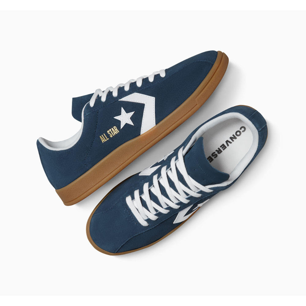 CONVERSE حذاء رجالي All Star Classic Trainer شامواه OX — كحلي — صورة 5