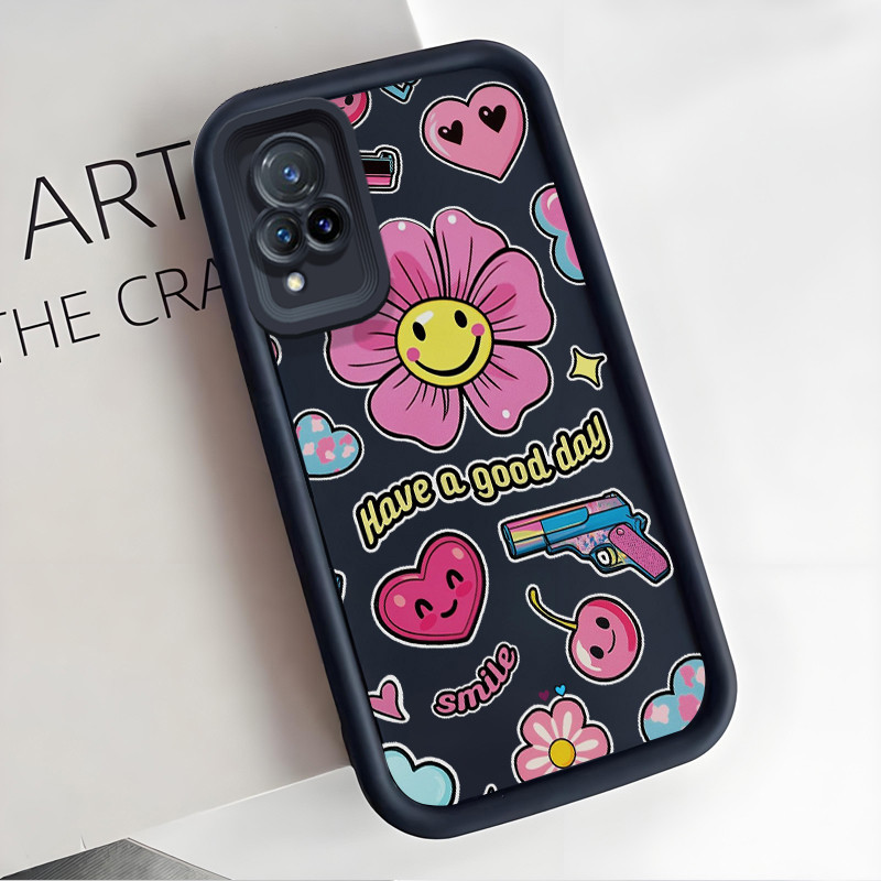 เคสสำหรับ VIVO V21 4G V21 5G เคสโทรศัพท์รัก