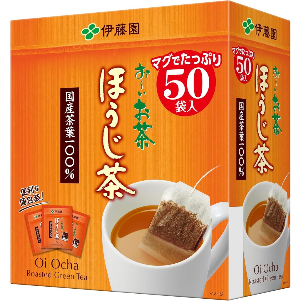 Itoen Oi Ocha Roasted Tea 1.8 g x 50 Bags Eco Tea BagsDirectly from Japan