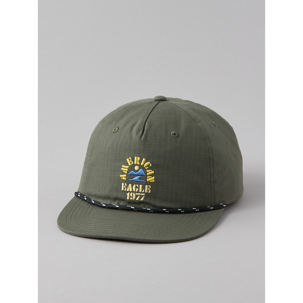 American Eagle หมวกเบสบอล SUMMER YACHTIE สี JADE - 022-7599-333