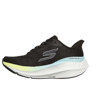 Skechers สเก็ตเชอร์ส รองเท้าผู้หญิง Women Slip-ins Tech Running SKX Aero Pulse Shoes - 172220-BKYB (latest)
