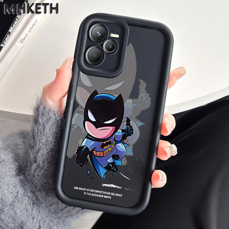เคสสำหรับ Realme C35 Narzo 50A Prime เคสโทรศัพท์ตัวละครการ์ตูน Q-Version