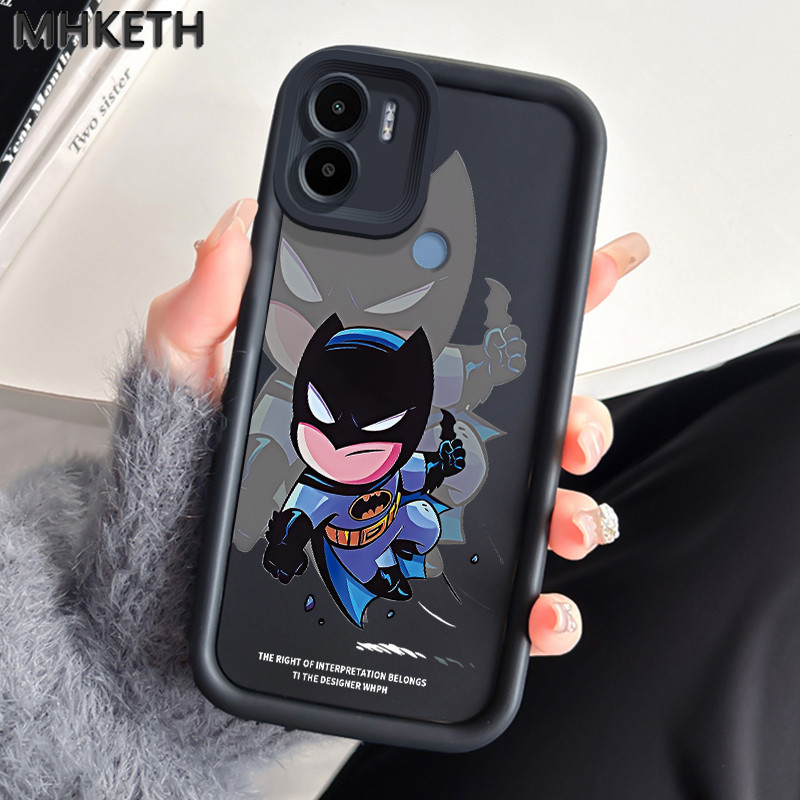 เคสสำหรับ Xiaomi Redmi A1+ A2+ A1 Plus A2 Plus POCO C50 C51 เคสโทรศัพท์ตัวละครการ์ตูน Q-Version
