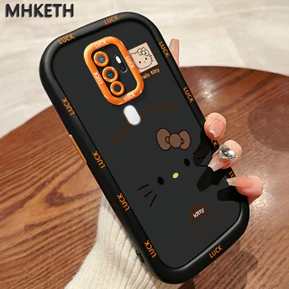 MHKETH เคสสำหรับ OPPO A5 2020 A9 2020 เคสมือถือลายแมวน่ารักและเป็นที่นิยม