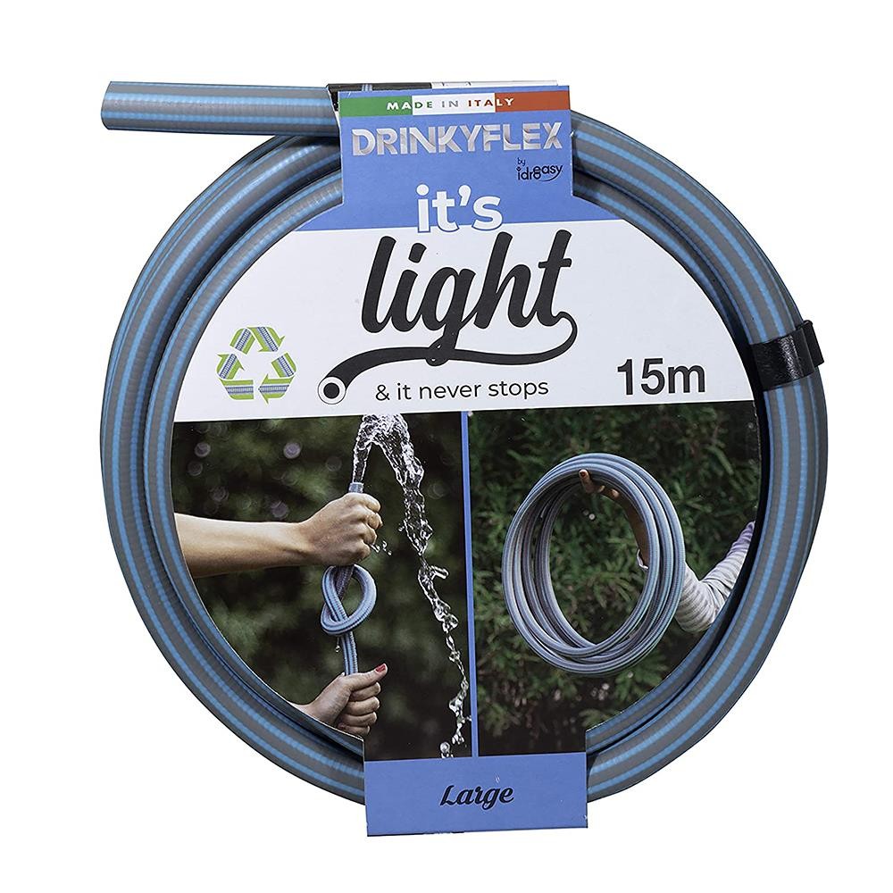 IDROEASY สายยางม้วน IT'S LIGHT 5/8 นิ้ว x 15 เมตร สีน้ำเงิน จัดส่งโดย HomePro