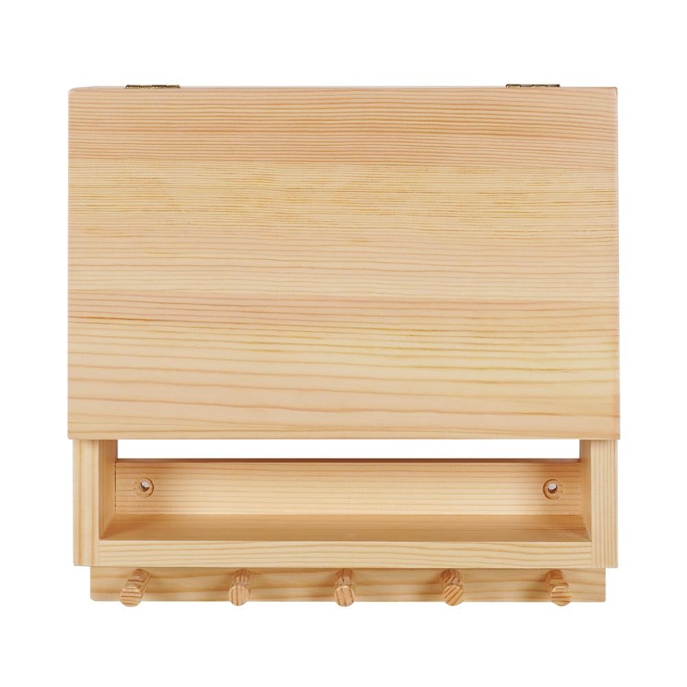 AZLE กล่องกุญแจ 10 ดอก 25X25 ซม. สีธรรมชาติ จัดส่งโดย HomePro