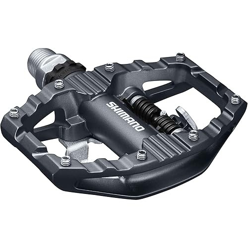 Shimano Pedal Spd Bmx จักรยาน Metalized Pd-Eh500 Trekking ด้านเดียว Spd/เดี่ยวแบน Sm-Sh56 Cleats รวม