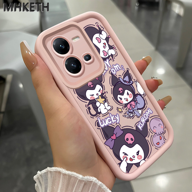 MHKETH เคสสำหรับ VIVO V25 5G V25e X80 Lite 5G เคสการ์ตูนน่ารักยอดนิยมเคสโทรศัพท์เคลื่อนไหว ราคา ถูกที่สุด โปรบีเคเค