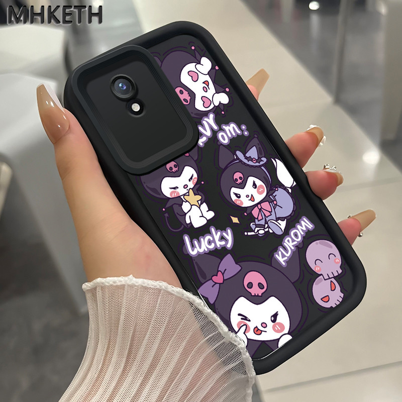 MHKETH เคสสำหรับ VIVO Y02 Y02A Y02s Y02T เคสการ์ตูนน่ารักยอดนิยมเคสโทรศัพท์เคลื่อนไหว