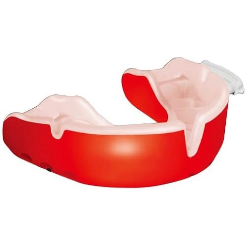 Mueller แผ่นรองเมาส์ Unisex สําหรับเกมบอลกีฬา รุ่นท็อป OPRO Shield Gold Red & Pearl 1906002
