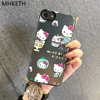 MHKETH เคสสำหรับ iPhone 6 Plus 6s Plus 7 Plus 8 Plus SE 2020 X Xr Xs Max เคสโทรศัพท์การ์ตูนผู้หญิงน่ารักขายดี