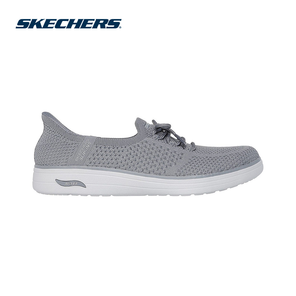 Skechers สเก็ตเชอร์ส รองเท้าผู้หญิง Women Slip-Ins GOwalk Glide-Step 2.0 Belah Walking Shoes - 125115-BKW (latest)