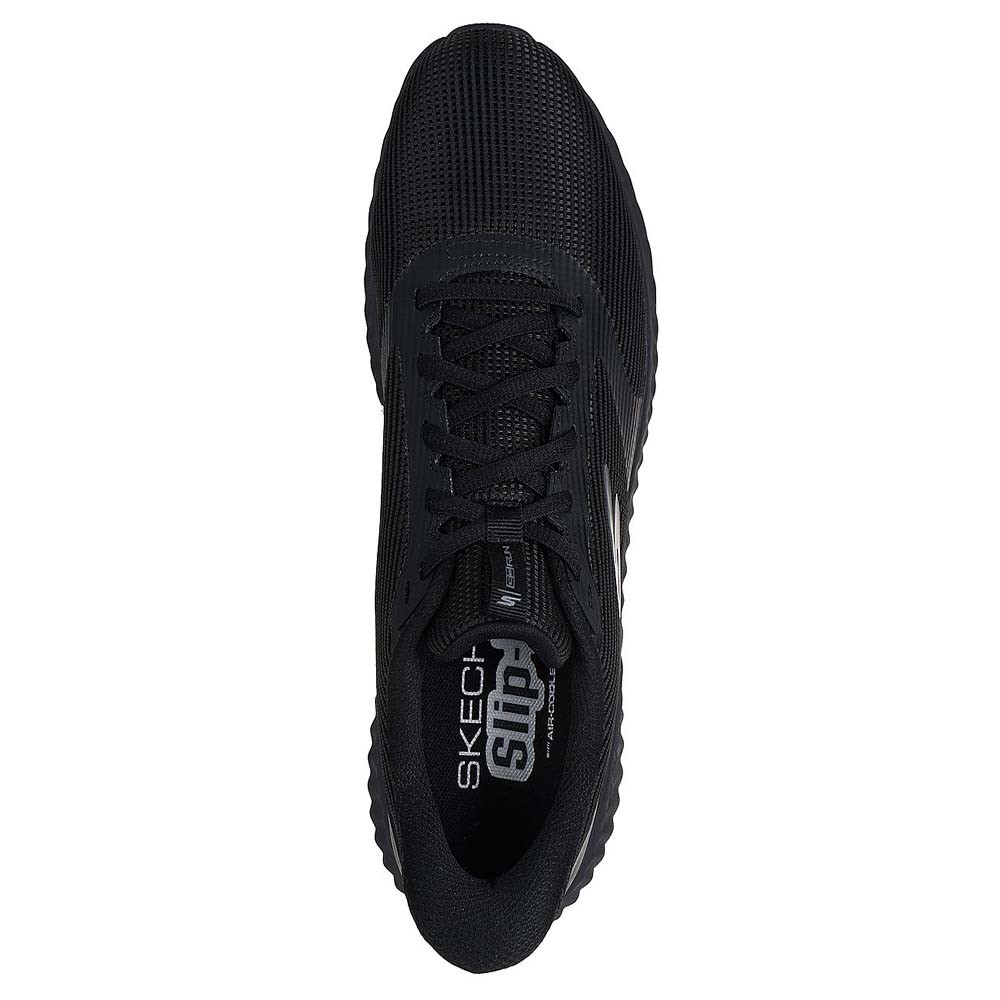 Skechers สเก็ตเชอร์ส รองเท้าผู้ชาย Men Slip-ins Performance GOrun Now Stover Shoes - 220381-BBK Air-Cooled Goga Mat — صورة 5