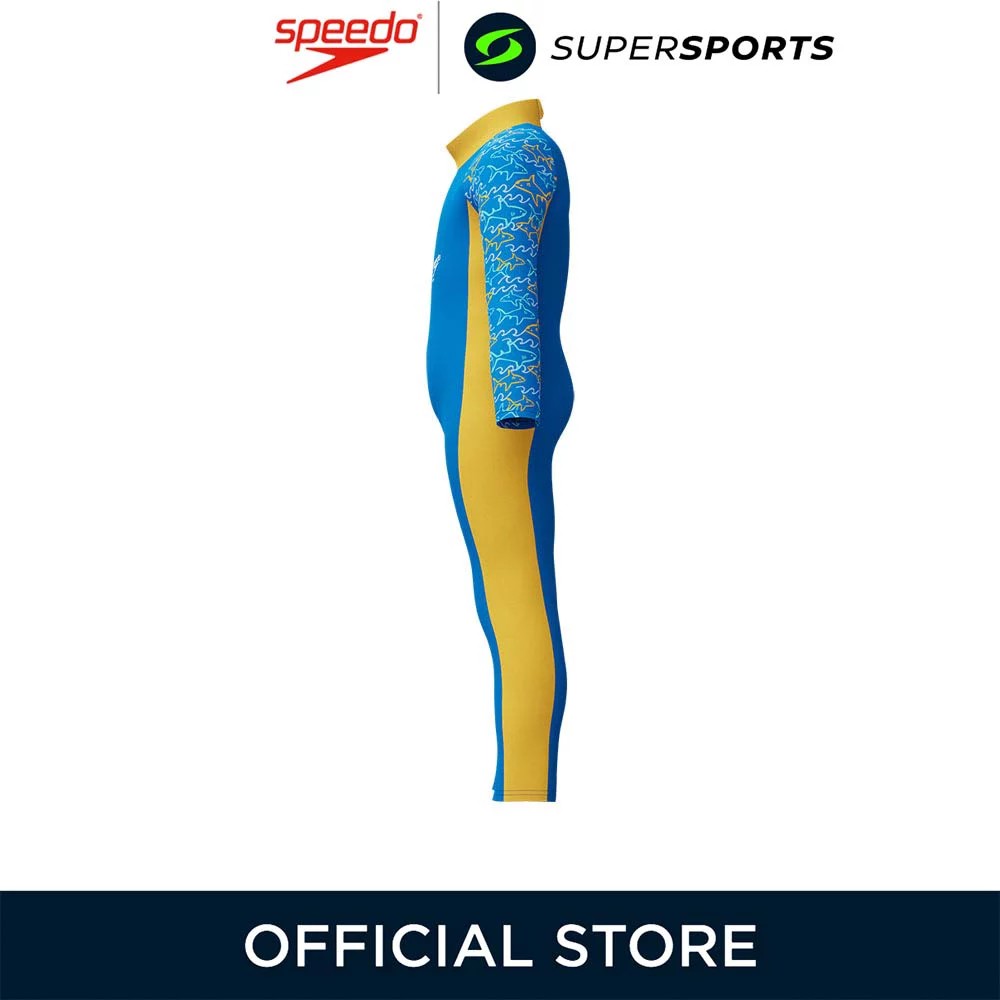 SPEEDO Learn to Swim All-In-One Sun Protection ชุดว่ายน้ำเด็กผู้ชาย — صورة 6